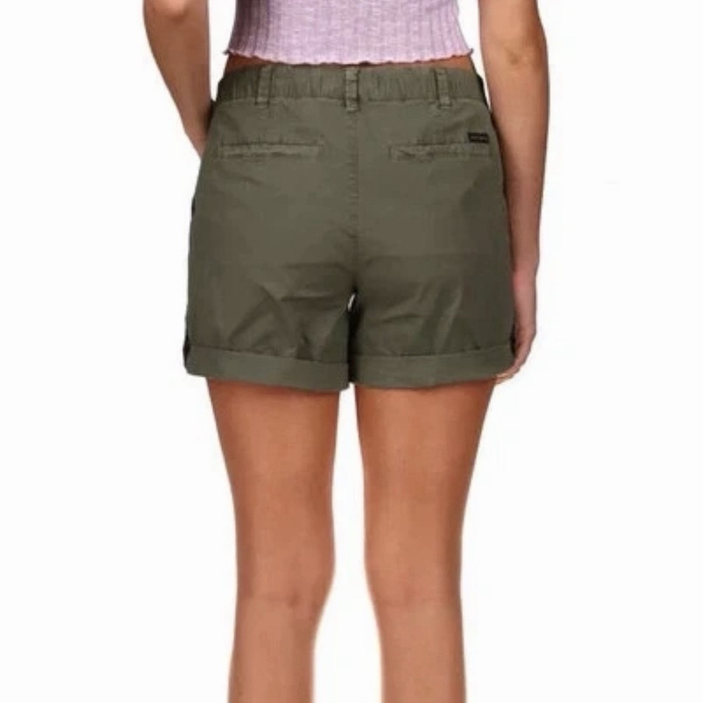 Anthropologie Sanctuary Cargo Shorts Women's 29 Olive Green Roll Tab Utility - Picture 8 of 8